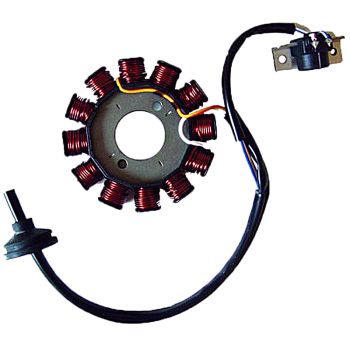 Stator SGR 12 Pole mit Pick-up 2 Kabel (Motor Yamaha 50 2T Euro 2)