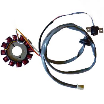 Stator SGR 12 Pole mit Pick-up 2 Kabel (Motor Yamaha 50 2T Euro 2)