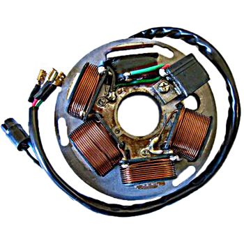 STATOR SGR 6 POLIG MIT GRUNDPLATTE VESPA COSA