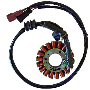 STATOR KOKUSAN TRIFASE 18 POLOS 12V 370W (MOTOR PIAGGIO  MASTER 400)
