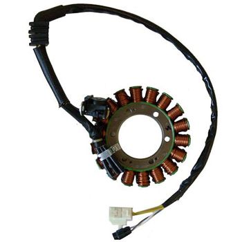 STATOR KOKUSAN DREIPHASIG 18 POLIG 12V 450W (APRILIA 750 MOTOR)