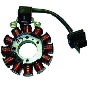 STATOR KOKUSAN DREIPHASIG 12 POLIG 12V 120W (MOTOR PIAGGIO 50-100 4T)