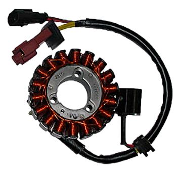 DREIPHASEN-STATOR KOKUSAN 18 POLIG MIT PICK-UP APRILIA SCARABEO LIGHT/NET 125/200
