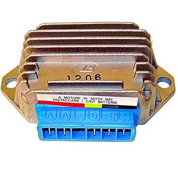 REGLER 12V/16A - AC/DC - 5 FLACHSTECKER
