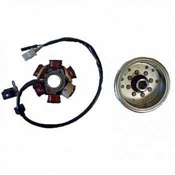 MAGNETSCHWUNGRAD 6 POLIG 12V 90W (MOTOR PEUGEOT 50 2T)