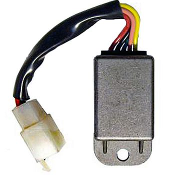Einphasiger 12V/DC-Regler – 5 Kabel mit Mini-Fastons