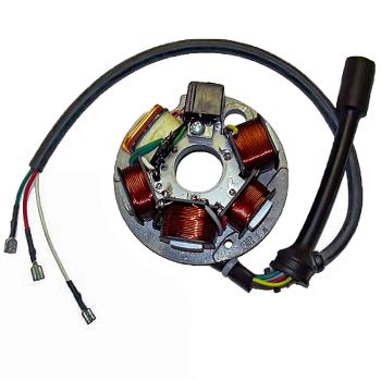 STATOR SGR 6 POLIG PIAGGIO APE MIT BASIS