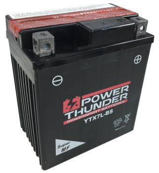 Batterie CTX7L-BS POWER THUNDER AGM Wartungsfrei inkl. Säurepack