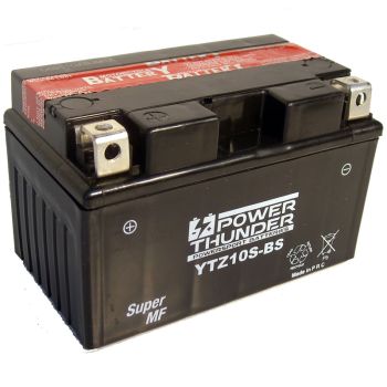 Bateria   CTZ10S-BS    POWER THUNDER  AGM Sin Mantenimiento Pack Acido