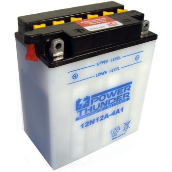 Bateria   12N12A-4A-1    POWER THUNDER  Convencional Pack Acido