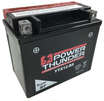 Batterie CTX12-BS POWER THUNDER AGM Wartungsfrei mit Säurepack