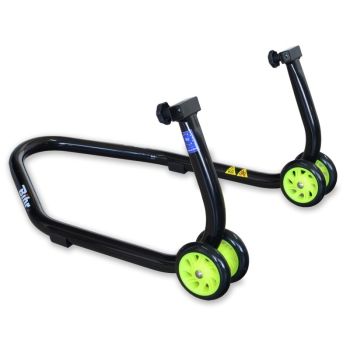 CABALLETE TRASERO UNIVERSAL BIHR. COLOR NEGRO Y RUEDAS FLUOR REF. FABRICANTE PT94742