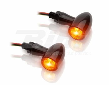 JUEGO DE INTERMITENTES TRASEROS+PILOTOS ALU. LED V PARTS 12V2.7W 38X22,5MM REF. FABRICANTE ST-01262-1LED