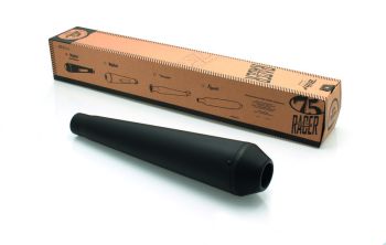 SCHALLDÄMPFER VINTAGE UNIVERSAL MEGATON SCHWARZ HERST.-NR. DDA990097B