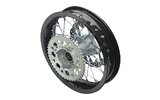 Llanta Trasera Completa Supermoto 2.5x12" + Disco Freno Pit Bike