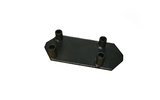 Placa Reforzadora de Cubre Cárter Negro Pit Bike / Dirt Bike