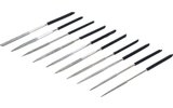 BGS Diamantfeilensatz x10 Gerade 140x3 mm