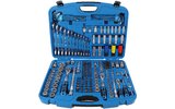 BGS Wellenprofil-Steckschlüssel-Satz, 218-tlg. 6,3 mm (1/4") 10 mm (3/8") 12,5 mm (1/2")