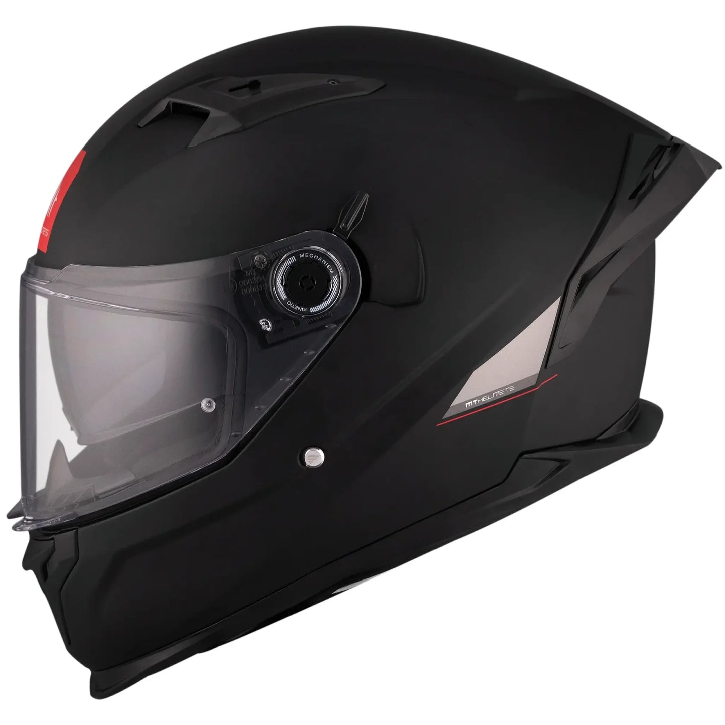 Integralhelm MT Helmets BRAKER A1 Doppelvisier Mattschwarz