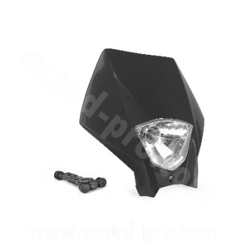 CARETA DE FARO NEGRA