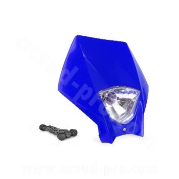 CARETA CON FARO  AZUL