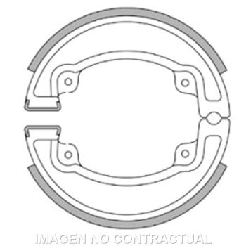 Bremsbacken SGR Kymco Agility R16