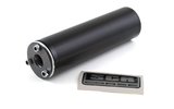 SCR Corse Schalldämpfer Aluminium Kurze Version Schwarz