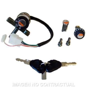Kit contacto, sillín y guantera Aprilia Scarabeo 4T - Quattro