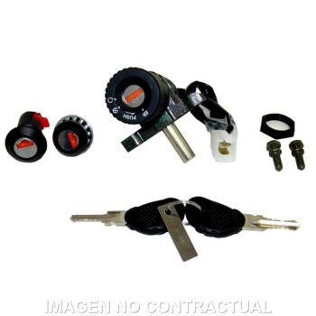 KIT CONTACTO, SILLON Y GUANTERA APRILIA HABANA CUSTOM 50