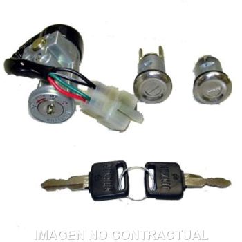 KIT CONTACTO, SILLON Y GUANTERA HONDA VISION