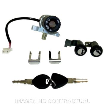 KIT CONTACTO, SILLON Y GUANTERA HONDA @ 125