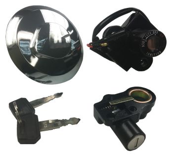 Honda CBF 250 Kontaktkit, Sitzbank und Tank