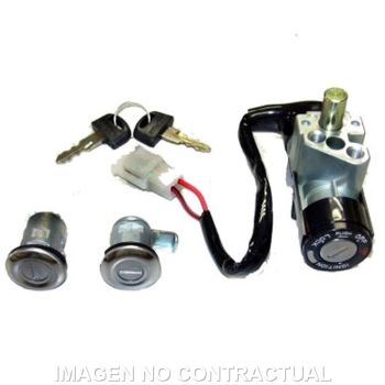 KIT CONTACTO, SILLON Y GUANTERA HONDA SCOOPY 50