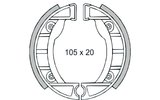 Bremsbacken RMS T11 125x25