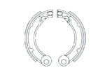 Bremsbacken hinten RMS Vespa 125 - 150cc 1951 - 63 (VNB1T-VBB)