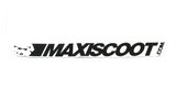 Aufkleber Maxiscoot Schwarz / Weiß 120x14mm