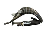 Auspuff SCR Corse Handmade Cross 50-70 Sherco SM-R 50 Schwarz