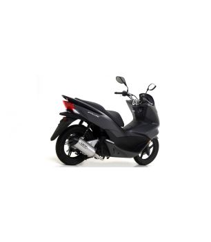 ARROWS Urban Dark Aluminium Endschalldämpfer Honda PCX 125 und 150 12/16 E-geprüft