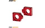 RFX Pro Ketten Spanner / Achsblöcke Rot Honda CRF 150