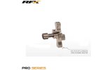 RFX Pro Einstellschrauben für Kupplungshebel, harteloxiert