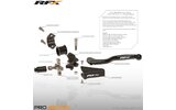 Ersatzschrauben Kupplungshebel RFX Pro x4