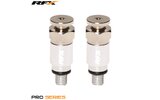 Kit Purgadores de Horquilla RFX Pro M5x0.8 Plata Kayaba/Showa