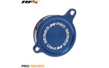 Ölfilterdeckel RFX Pro Kawasaki KXF 450 2006-2015 Blau