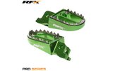 RFX Pro Series 2 Fußrasten Grün Kawasaki KXF 250 / 450