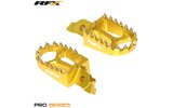 RFX Pro Fußrasten Gelb Suzuki RM-Z 250 / 450