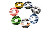RFX Sport Donut-Set für Lenkergriffe Blau / Gelb
