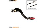 Pedal de Freno RFX Pro Estándar Anodizado Duro Negro / Rojo Honda CRF 250/450