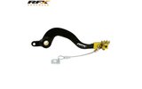 Pedal de Freno RFX Pro Estándar Anodizado Duro Negro / Amarillo Suzuki RM 85