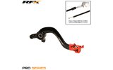 RFX Pro Klappbarer Bremshebel Schwarz/Orange KTM SX 65