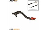 Pedal de Freno RFX Pro Estándar Anodizado Duro Negro / Naranja SX-F / FC desp. 2016